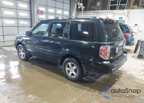 2006 Honda Pilot Ex-L из США, поврежденный, VIN 2HKYF18556H565203